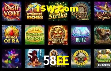 Sessão de jogo em andamento no aplicativo 58EE para Android